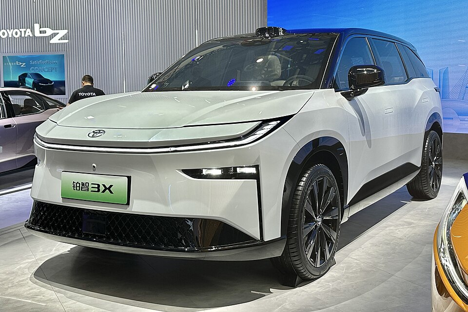 Toyota bZ3X, fotografía de referencia