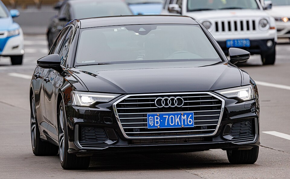 Audi A6L, fotografía de referencia