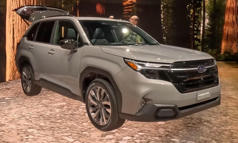 Subaru Forester, vista delantera