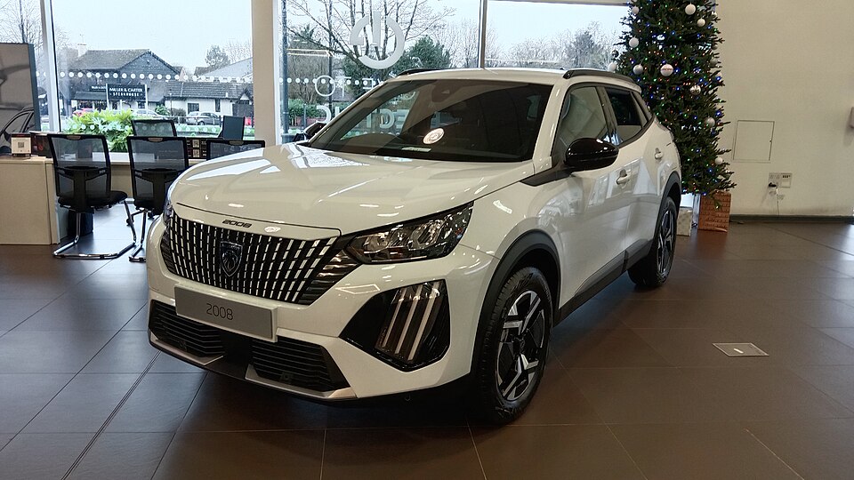Peugeot 2008, vista de la parte frontal